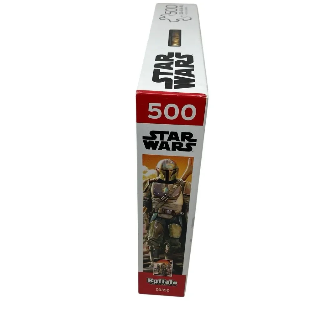 Buffalo Star Wars The Mandalorian 500 Piece Jigsaw Puzzle Disney Lucasfilm New